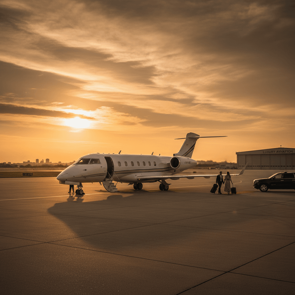 Global 5000 cabin interior