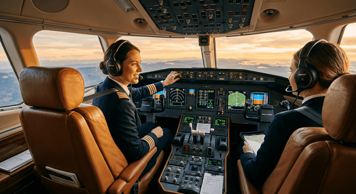 Challenger 604 detail