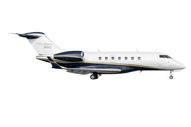 Challenger 350 silhouette